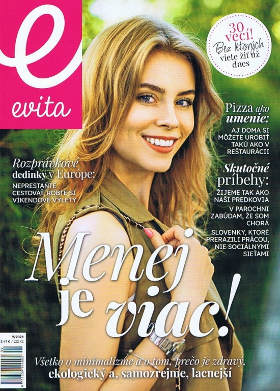 Kniha Evita magazín 09/2026