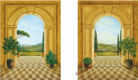 Puzzle Pohľad do záhrady