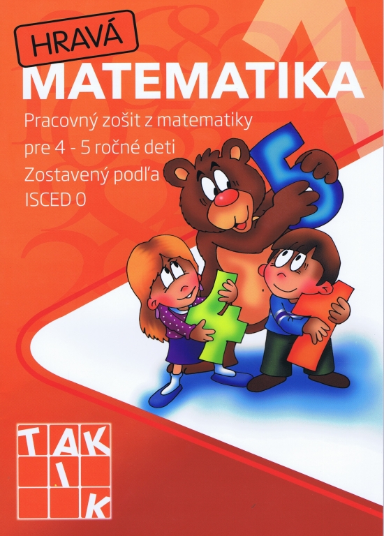 Hravá matematika 1- PZ pre 4 - 5 ročné deti