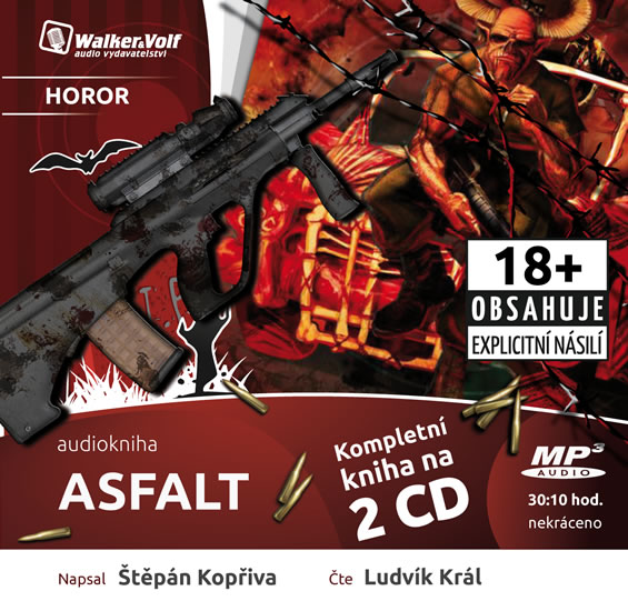 Asfalt - 2 CDmp3 (Čte Ludvík Král)
