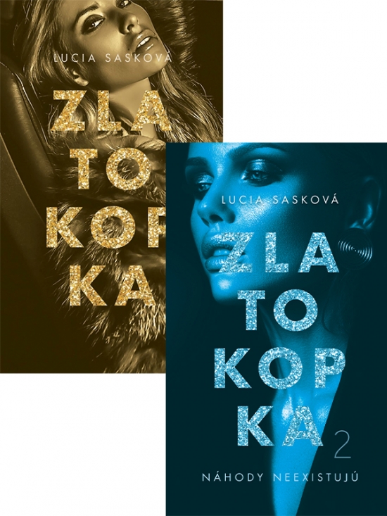 2x Lucia Sasková KOMPLET (Zlatokopka1+2)