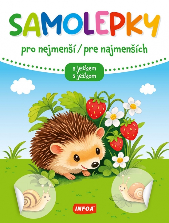 Samolepky pre najmenších - s ježkom