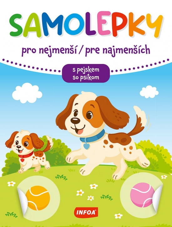 Samolepky pre najmenších - so psíkom