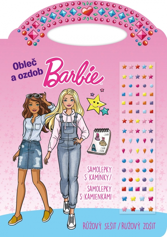 Barbie - ružový zošit