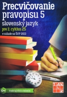 Precvičovanie pravopisu 5 PZ