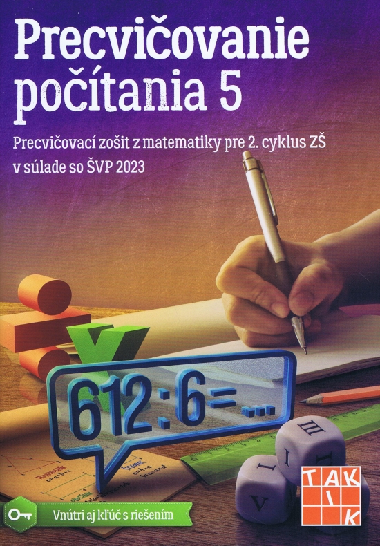 Precvičovanie počítania 5 ( precvičovací zošit z matematiky pre 2.cyklus ZŠ v súlade so ŠVP 2023