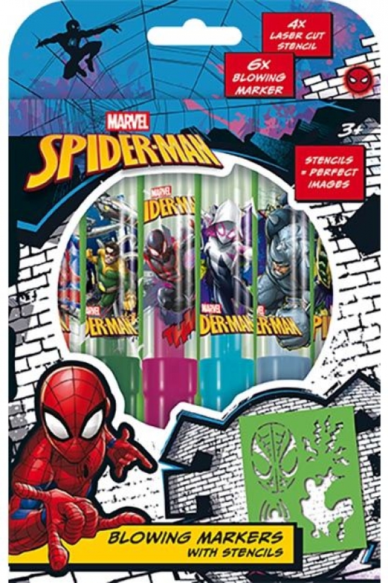 Foukací fixy Spiderman