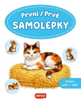 Prvé samolepky - Modrý zošit