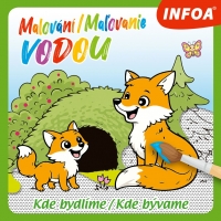 Maľovanie vodou - Kde bývame