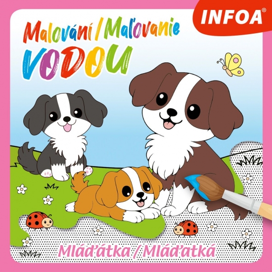 Maľovanie vodou - Mláďatká