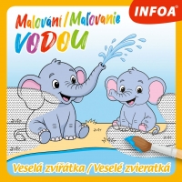 Maľovanie vodou - Veselé zvieratká