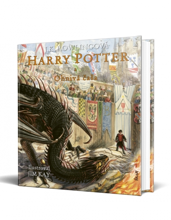Harry Potter 4: Harry Potter a Ohnivá čaša – Ilustrovaná edícia
