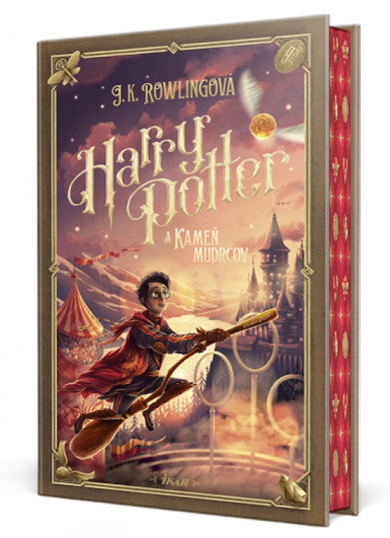 Harry Potter 1: Harry Potter a Kameň mudrcov, 6., revidované vydanie (farebná oriezka)