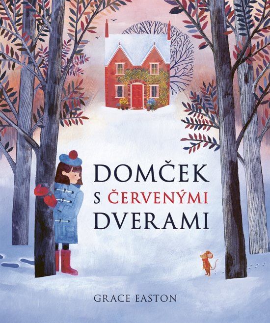 Domček s červenými dverami