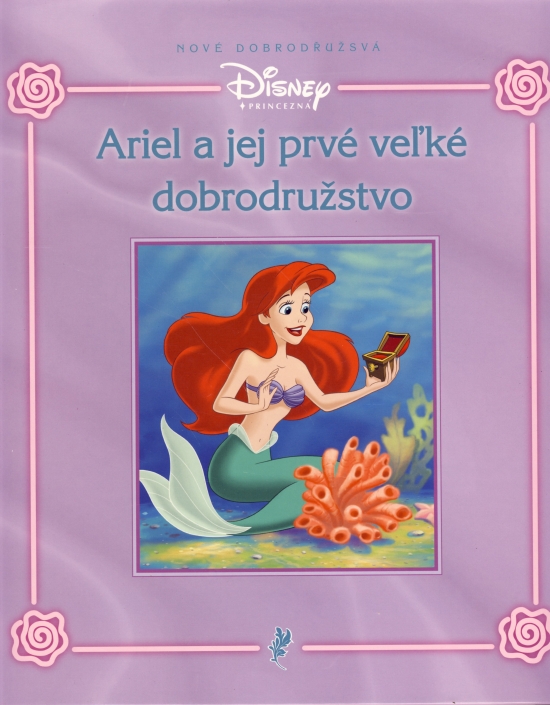 Kniha Ariel Mala Morska Vila Disney Pavel Cmiral Bux Sk