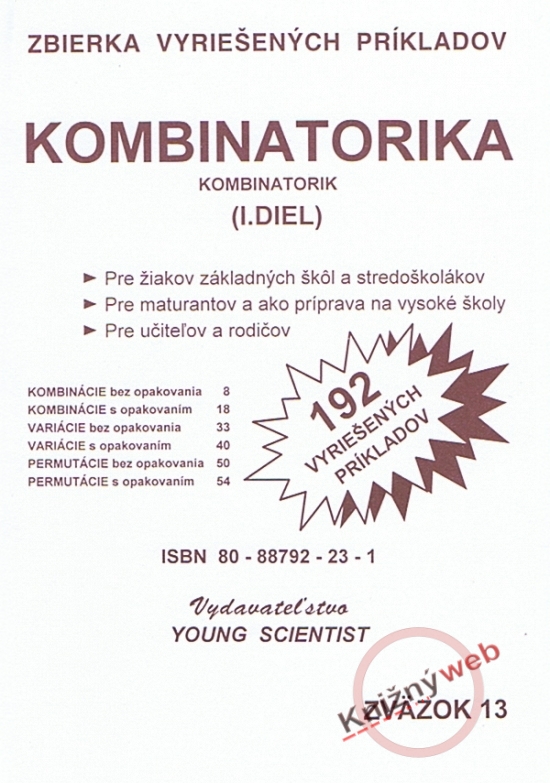 Kombinatorika /Kombinatorik- I. diel