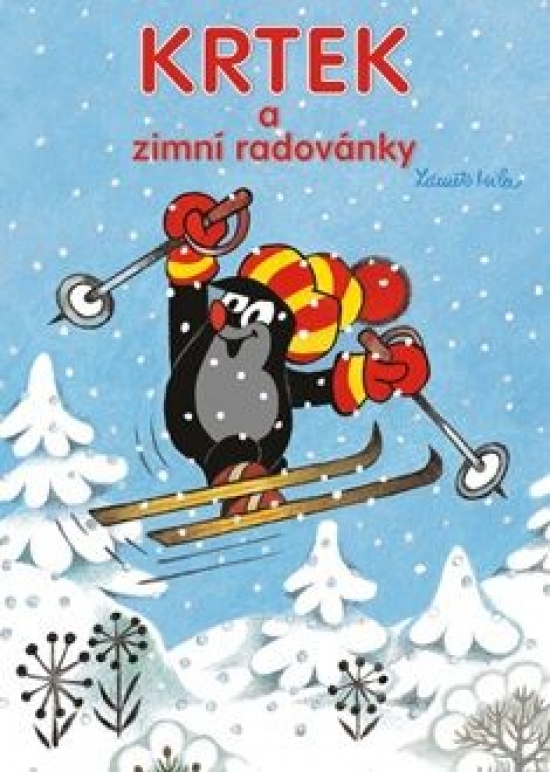 Krtek a zimní radovánky - Omalovánky A4