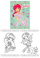 Strawberry Shortcake - Omalovánky A4