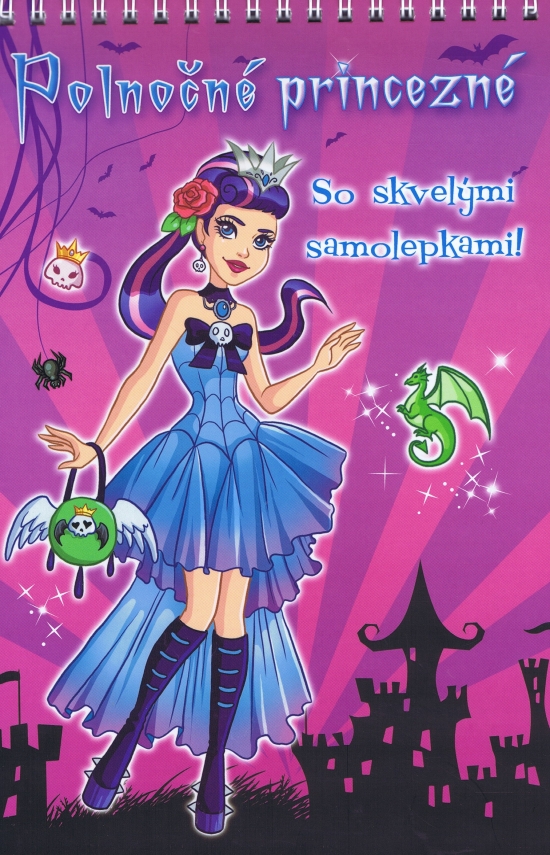 Polnočné princezné - so skvelými samolepkami
