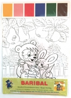Kreatívna omaľovanková sada Baribal