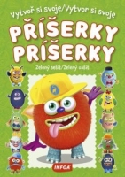 Vytvor si svoje príšerky / Zelený zošit + samolepky