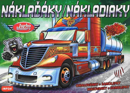 Turbo Motory – Náklaďáky / Nákladiaky + samolepky