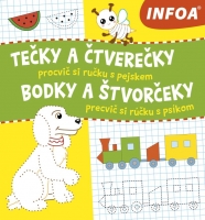 Precvič si rúčku s psíkom - Bodky a štvorčeky