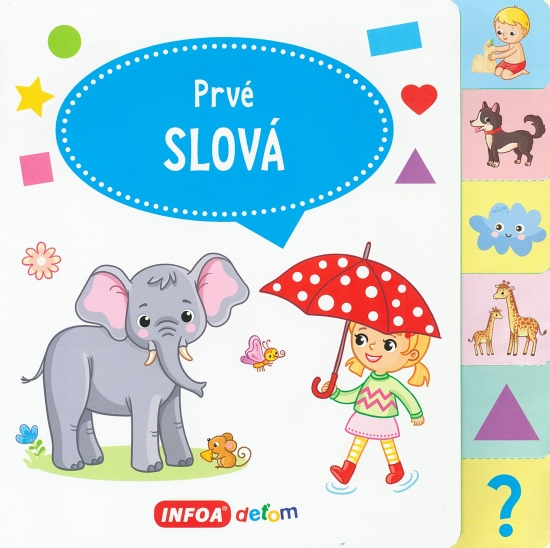 Prvé slová - Veľká knižka so záložkami