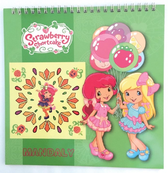 Detské mandaly Strawberry