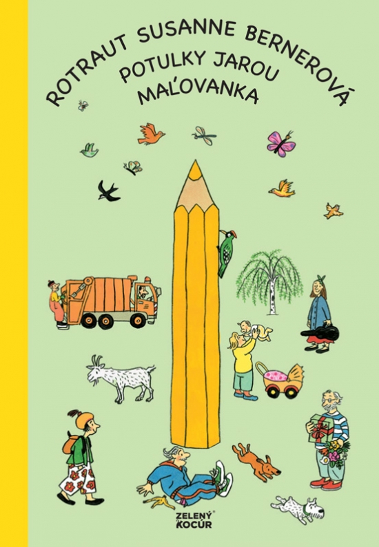 Potulky jarou - maľovanka
