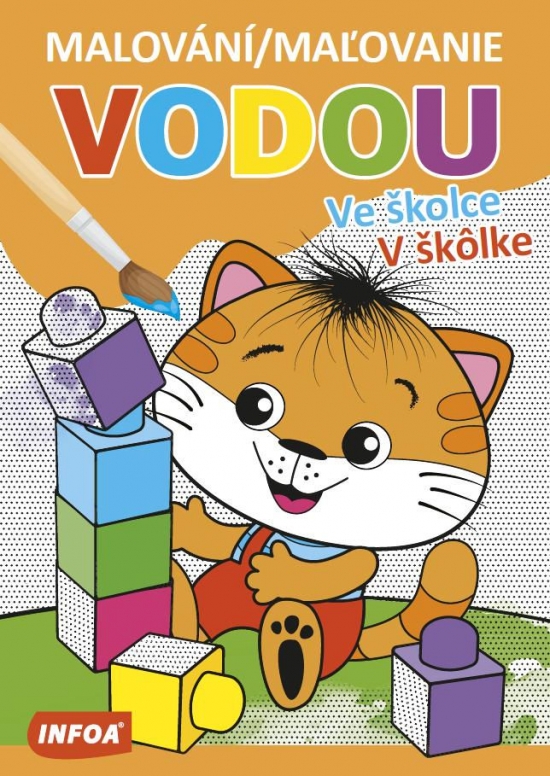 Maľovanie vodou - V škôlke