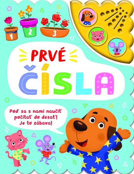 Prvé čísla - 3 zvukové tlačítka