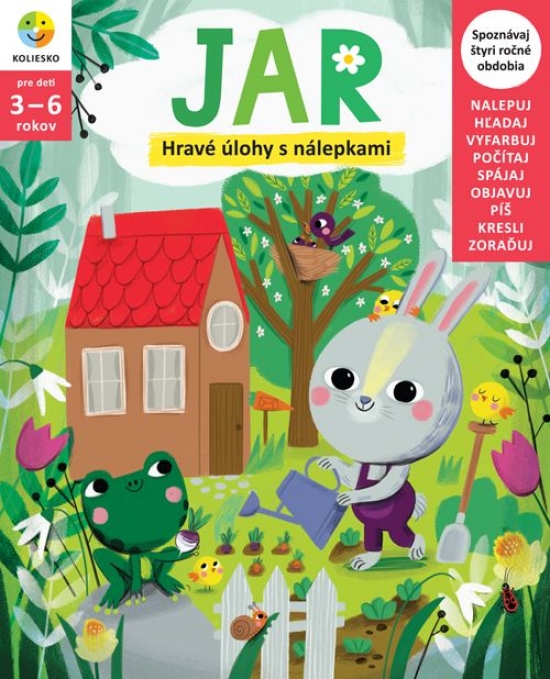 JAR – hravé úlohy s nálepkami