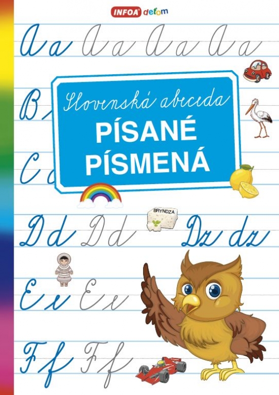 Slovenská abeceda - Písané písmená