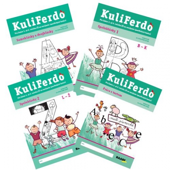 Kuliferdo – Písmenká (komplet)