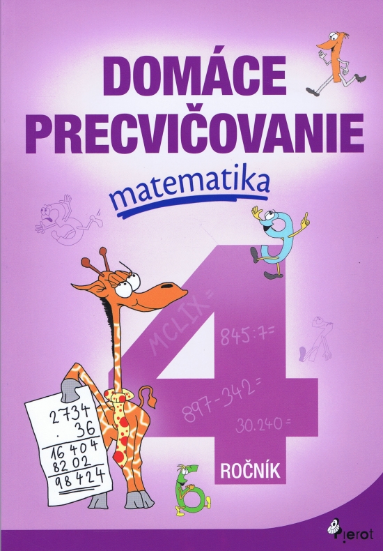 Dom�ce precvi�ovanie matematika 4.ro�n�k
