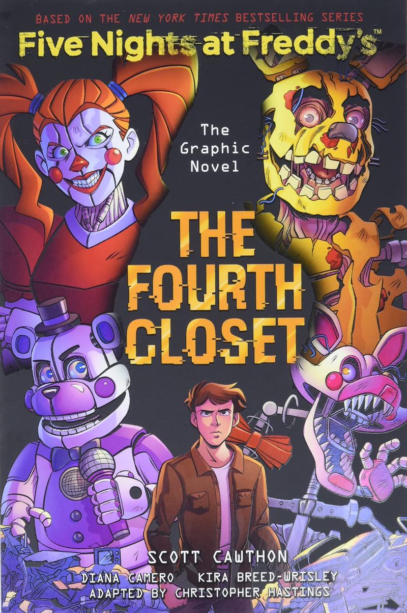 Paperback The Fourth Closet Five Nights At Freddy´s Graphic Novel 3 Scott Cawthon Buxsk