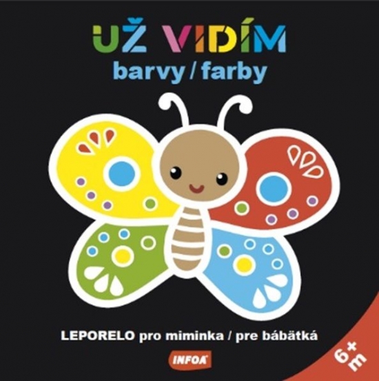 Už vidím farby - Leporelo pre bábätká