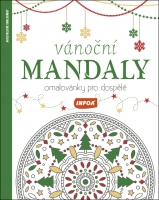 Vánoční mandaly - Omalovánky pro dospělé