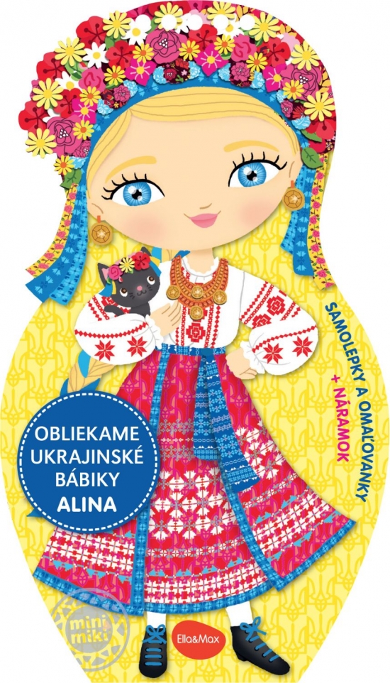 Obliekame ukrajinské bábiky ALINA