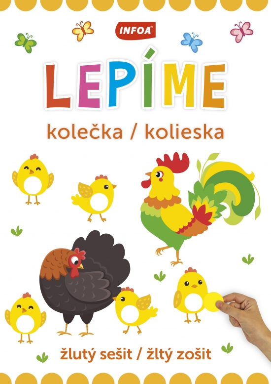Lepíme kolieska - žltý zošit