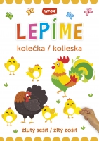 Lepíme kolieska - žltý zošit