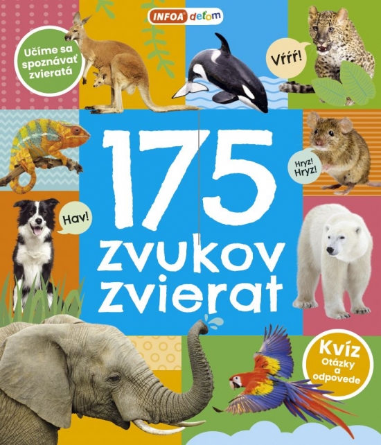 Zvuková kniha - 175 zvukov zvierat