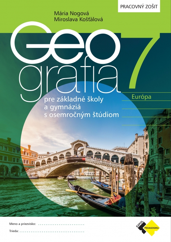 Geografia pre 7. ročník ZŠ a osemročné gymnáziá – PZ