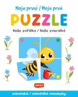 Moje prvé puzzle - Naše zvieratká
