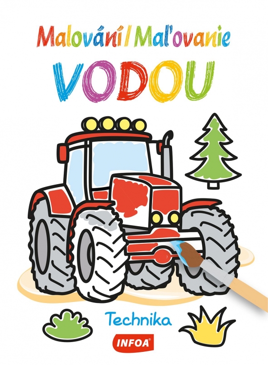 Maľovanie vodou -Technika