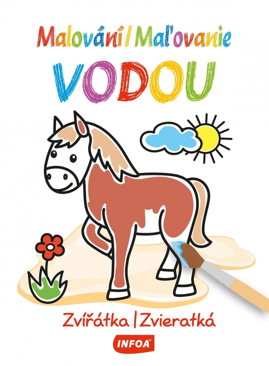 Maľovanie vodou - Zvieratká
