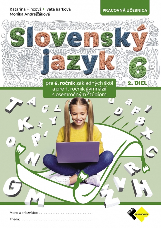Slovenský jazyk pre 6. ročník – 2.diel