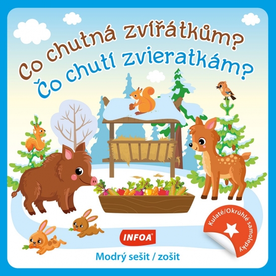 Čo chutí zvieratkám? - modrý zošit