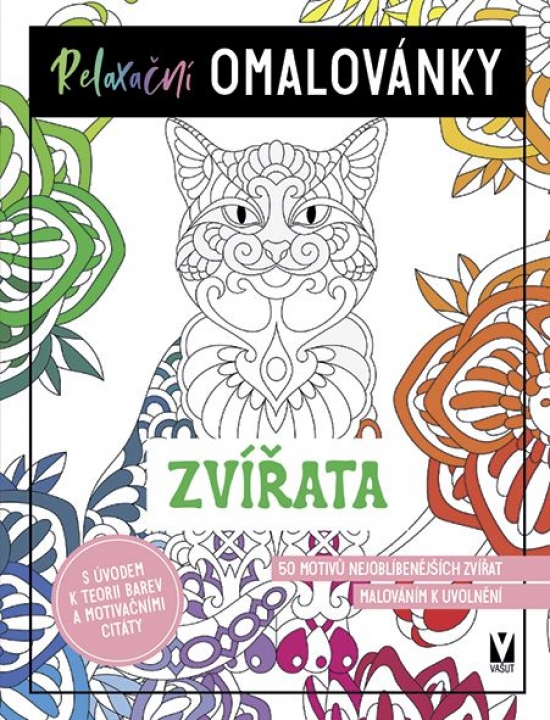 Zvířata - relaxační omalovánky